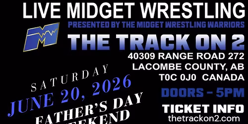 Live Midget Wrestling at The Track on 2