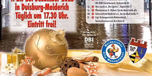 Lebendiger Adventskalender in Meiderich