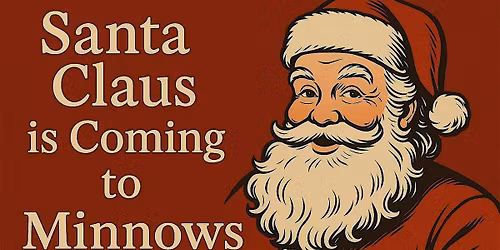 Santa Photos at Minnows 2025