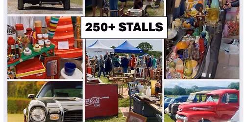 FROME FLEA MARKET & CRAFT FAIR WITH CLASSIC AND SUPERCAR MEET AT WEST WOODLANDS SHOWGROUND BA11 5ES
