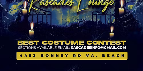 The Ultimate Grown & Sexy Halloween Night at Kascades Lounge!