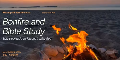 Bonfire and Bible Study