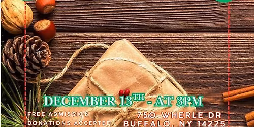 Christmas cookie sale 12-4pm. Christmas concert at 3pm.  Pork Chop dinner 4-7pm