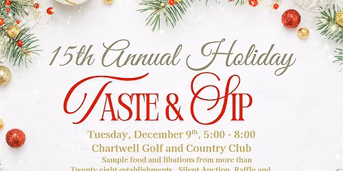 15th Annual Taste and Sip Extravaganza