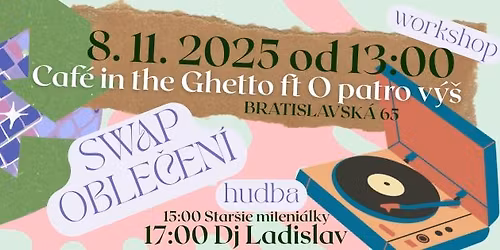 funky upcycling pop-up inda Caf\u00e9 In The Ghetto