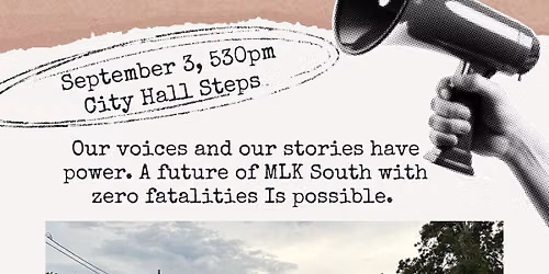 MLK South Safe Streets Coalition - Day of Action: City budget public hearing
