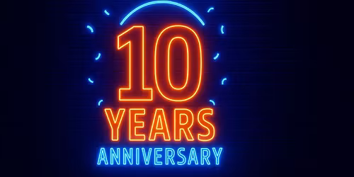 We're Turning 10!