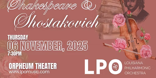 The LPO presents: Shakespeare & Shostakovich