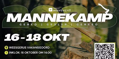 Mannekamp 2026 | Gered, Geslyp, Gereed