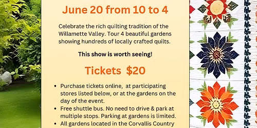 Quilts in the Garden