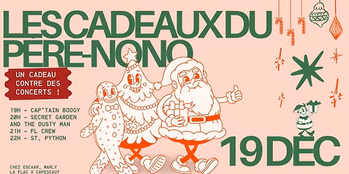 \ud83c\udf84 Les cadeaux du P\u00e8re-Nono \ud83c\udf84st. python \u2728 Cap'tain Boogy \u2728 FL Crew \u2728Secret Garden & The Dusty Man