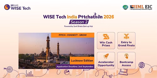 WISE Tech India Pitchathon 2026 - Lucknow Edition