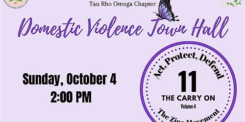 Domestic Violence Town Hall