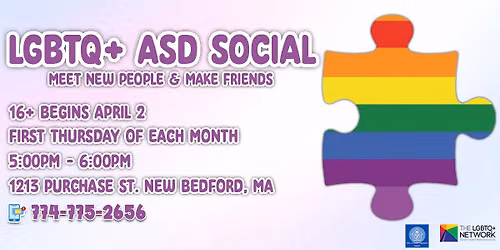 LGBTQ+ ASD Social - New Bedford
