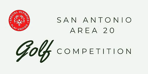 San Antonio Special Olympics Golf Competition