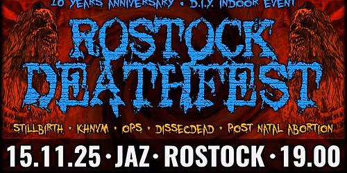 ROSTOCK DEATHFEST 2025 \u2605 10 YEARS ANNIVERSARY
