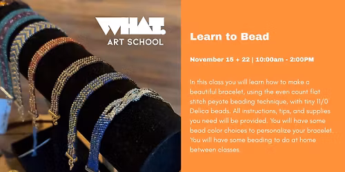 Learn to Bead a Bracelet