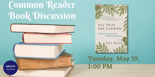 Common Reader Book Discussion