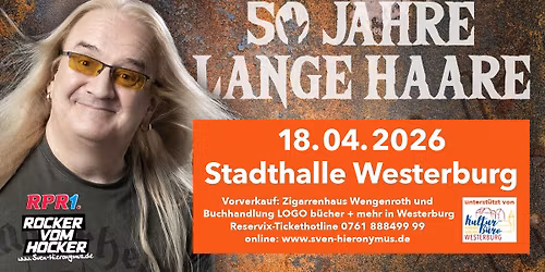 Sven Hieronymus - 50 Jahre Lange Haare 