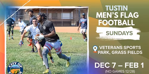 \ud83c\udfc8 Men\u2019s Sunday Grass Flag Football \u2013 Starting December 7th! \ud83c\udf31