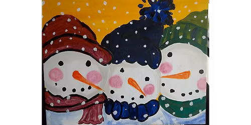 Happy Snowmen - Paint and Sip in Tyler | Classpop!\u2122