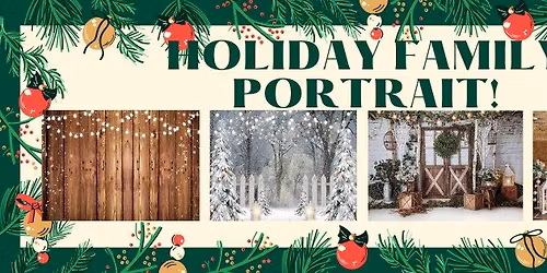 Holiday Family Portrait Event