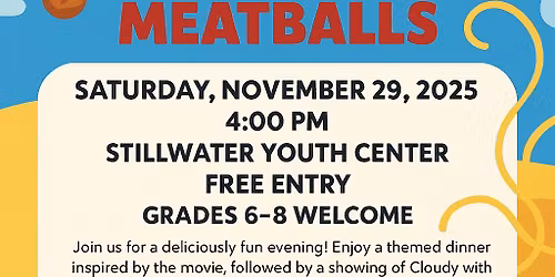 Stillwater Youth Center Fork and Film (Middle School Movie Night)