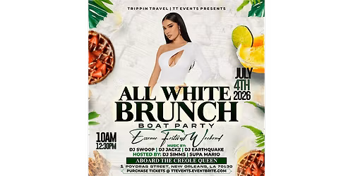 ALL WHITE 'RHYTHM & BRUNCH' BOAT PARTY N'awlins FEST WEEKEND 2026