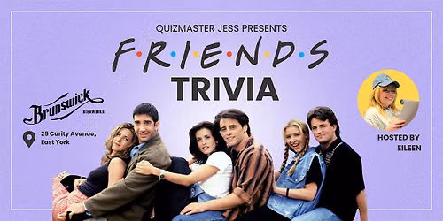 Friends Trivia at Brunswick Bierworks