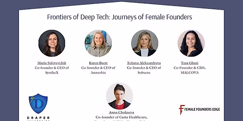 Female Founders in Deep Tech
