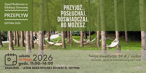 Zjazd Rodzic\u00f3w w Edukacji Domowej - PRZEP\u0141W Gdynia 2026