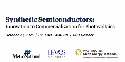 Synthetic Semiconductors: Innovation to Commercialization for Photovoltaics