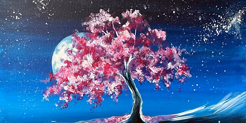 JOIN BRUSH PARTY WITH JO TO PAINT \u2018 CHERRY BLOSSOM DREAM\u2019 WING