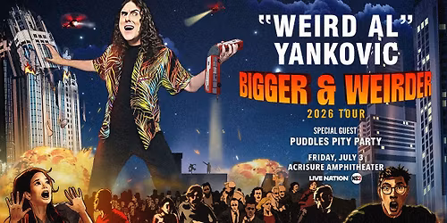 "Weird Al" Yankovic: Bigger & Weirder 2026 Tour