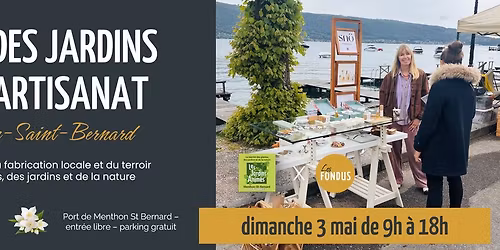 F\u00eate des jardins et de l\u2019artisanat - Port de Menthon Saint Bernard