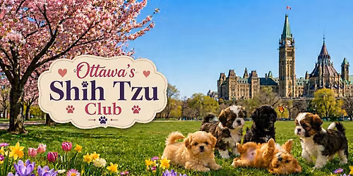 Paws Up Shih Tzus! Prancing Trail Dogs & Picnic Social at BRUCE PITT Park in Nepean