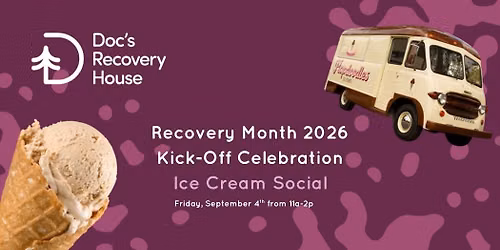 Recovery Month 2026 Kick-Off: Ice Cream Social