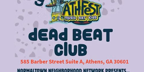 Athfest ClubCrawl at Deadbeat Club \u2014Priestess Choir, Klezmer Local 42, Pylon Reenactment Society