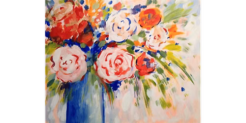 Pinot's Poppin' Peonies - Paint and Sip in Houston | Classpop!\u2122