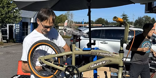 Mobile Bike Repair at Mariner Library