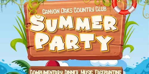 Summer Party- Thank You For Being A Member!
