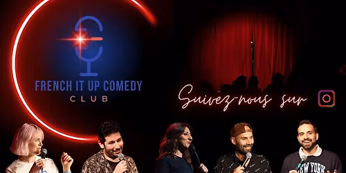 French it up Comedy-100% Fran\u00e7ais Exmouth market.