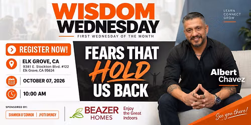 FEARS THAT HOLD US BACK!