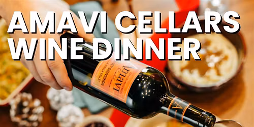 Amavi Cellars Wine Dinner
