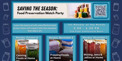 Food Preservation Watch Party: An Illinois Extension Series