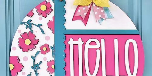 Spring Door Hanger Workshop & Candle Pour | Maggie\u2019s After Dark