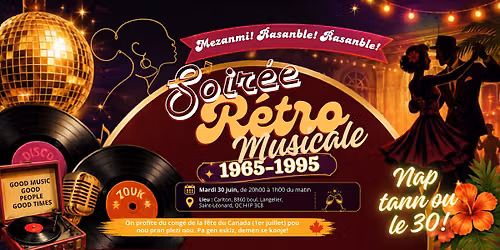 Soir\u00e9e R\u00e9tro Musicale