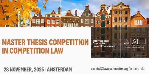 Master Thesis Competition in Competition Law