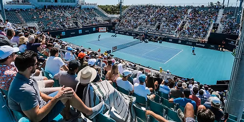 Miami Open Tennis: Grandstand - Session 7