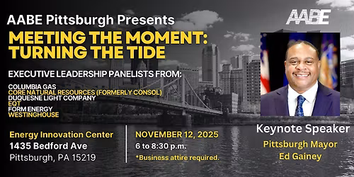 AABE Pittsburgh Presents: "Meeting the Moment: Turning the Tide"